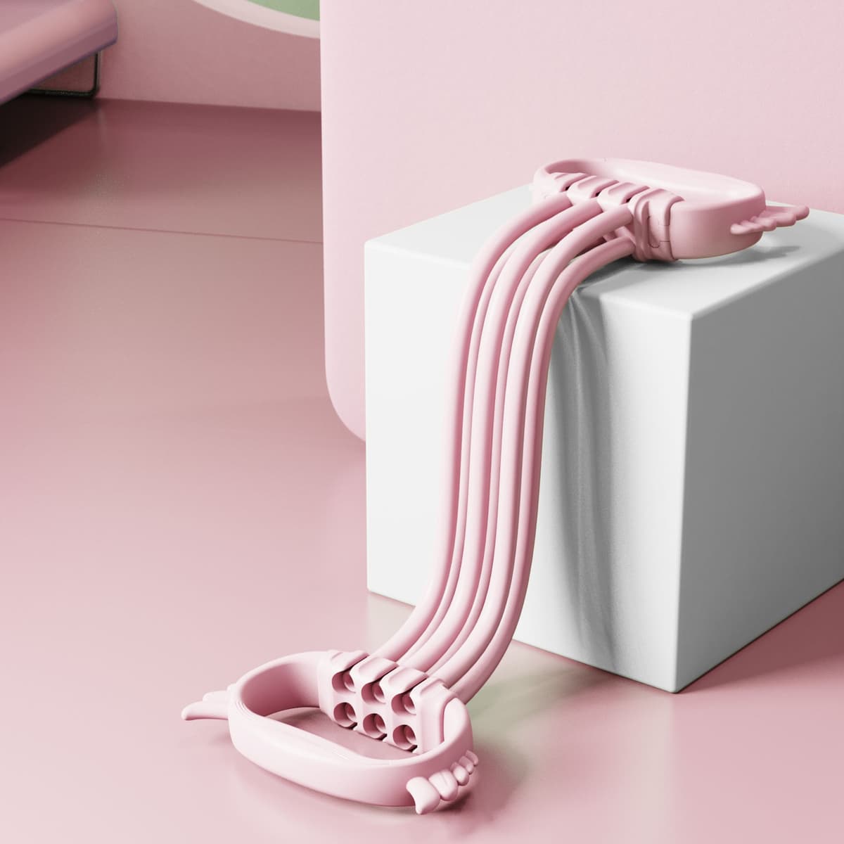 Six-speed tensioner [lotus pink] wings