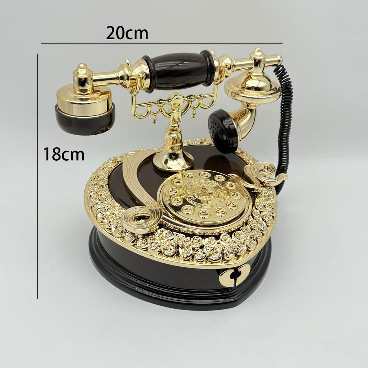 Black telephone music box 2031 [550g]