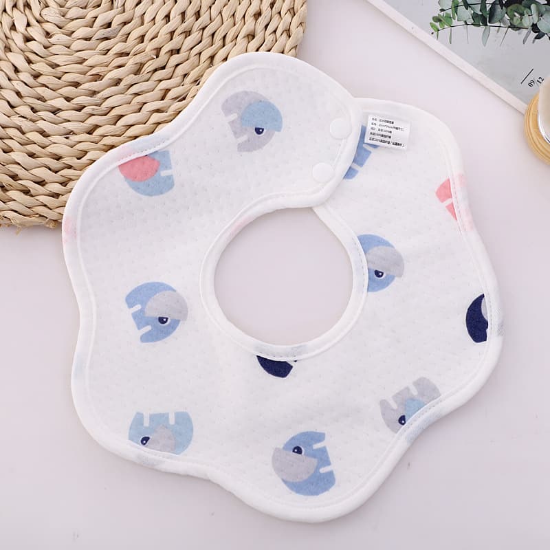 [Knitted Cotton Waterproof] Blue Elephant