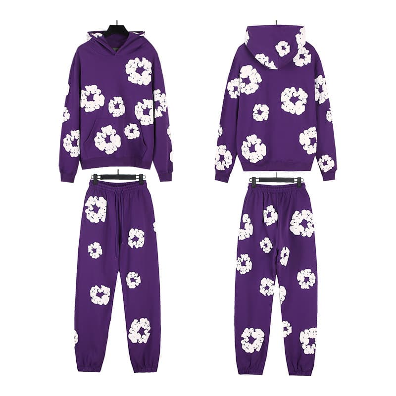 Sweatshirt suit [purple]