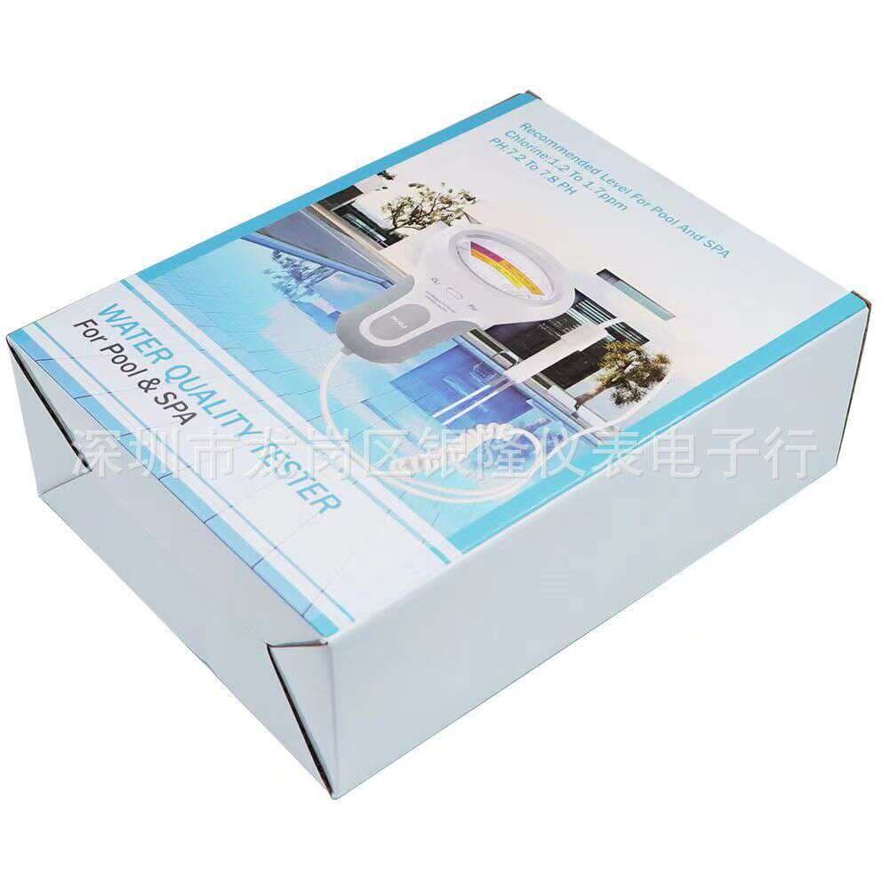 CL2PH hot spring water detector sauna swimming pool water quality analyzer PH test pen residual chlorine gas detector 5