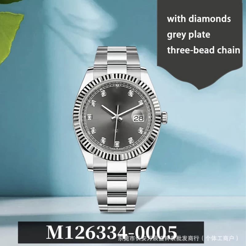 Silver gray plate diamond point three bead belt