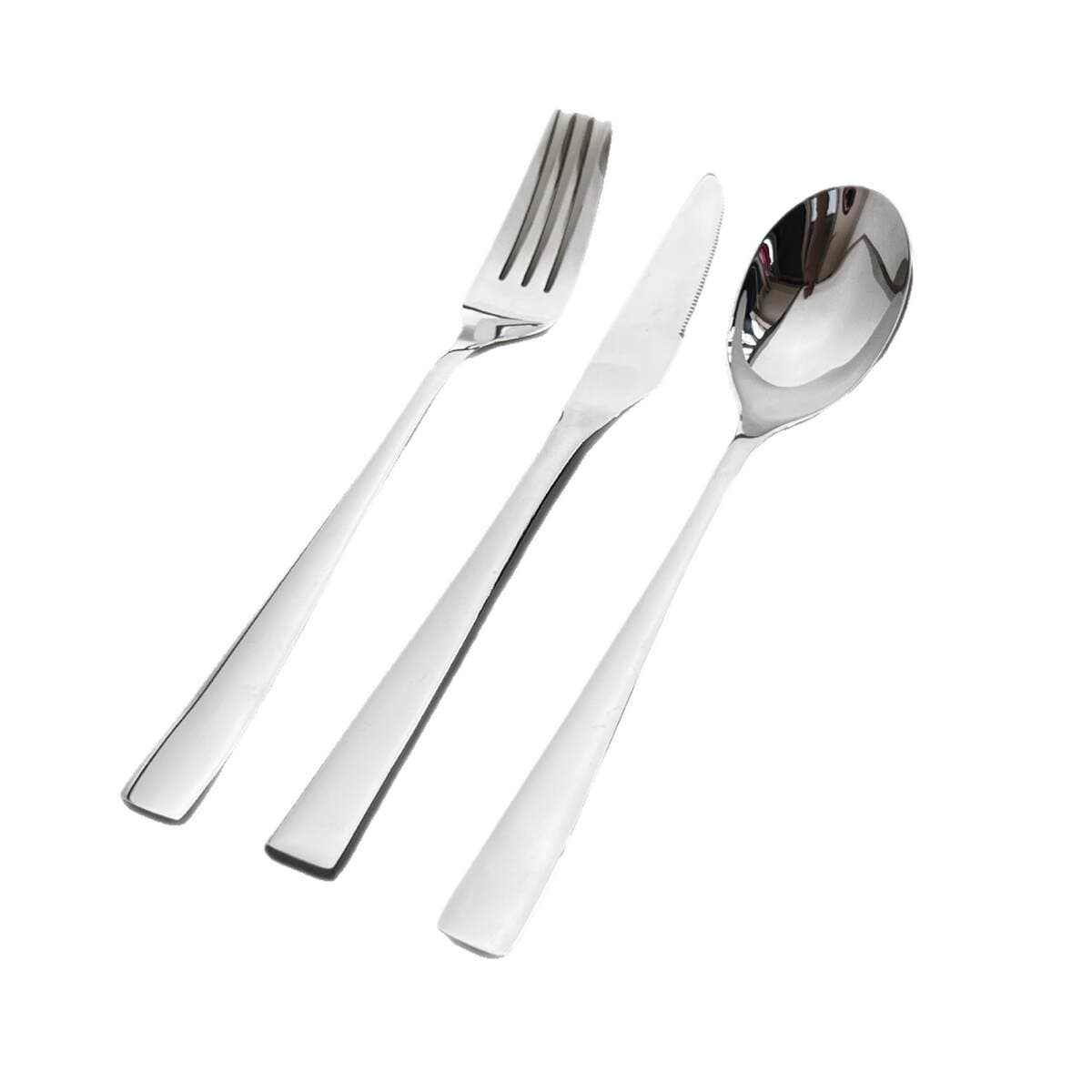 304 Stainless Steel Knife, Fork and Spoon Tableware Set Household Thickeneded Steak Knife, Fork and Spoon Hotel Restaurant Western Tableware 5