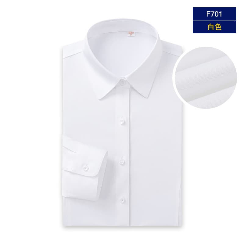 LF701 white formal collar