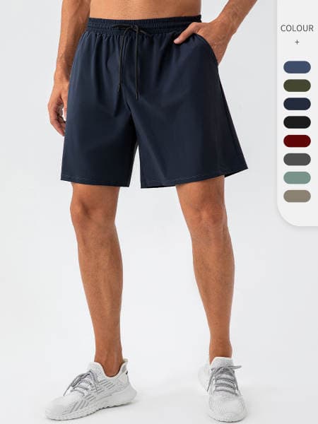 Summer Nylon Quick-drying Sports Shorts Men's Cool-feeling Breathable Loose Running Yoga Fitness Pants 31420