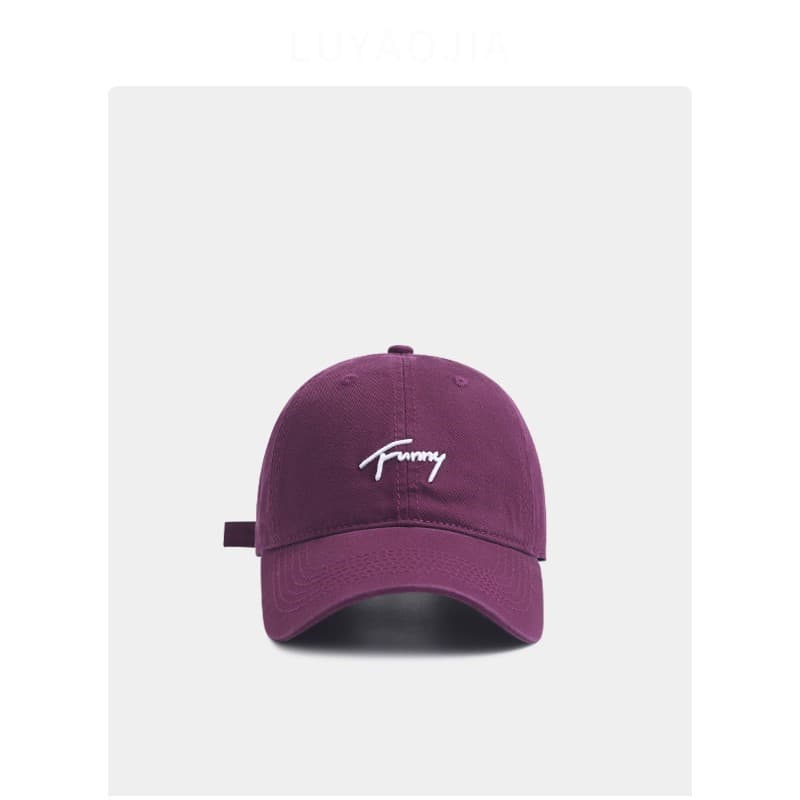 Fy baseball cap--purple