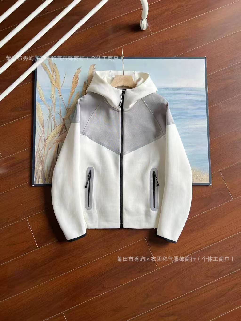 Top. gray and white