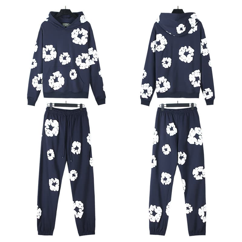 Sweatshirt suit [sapphire blue]