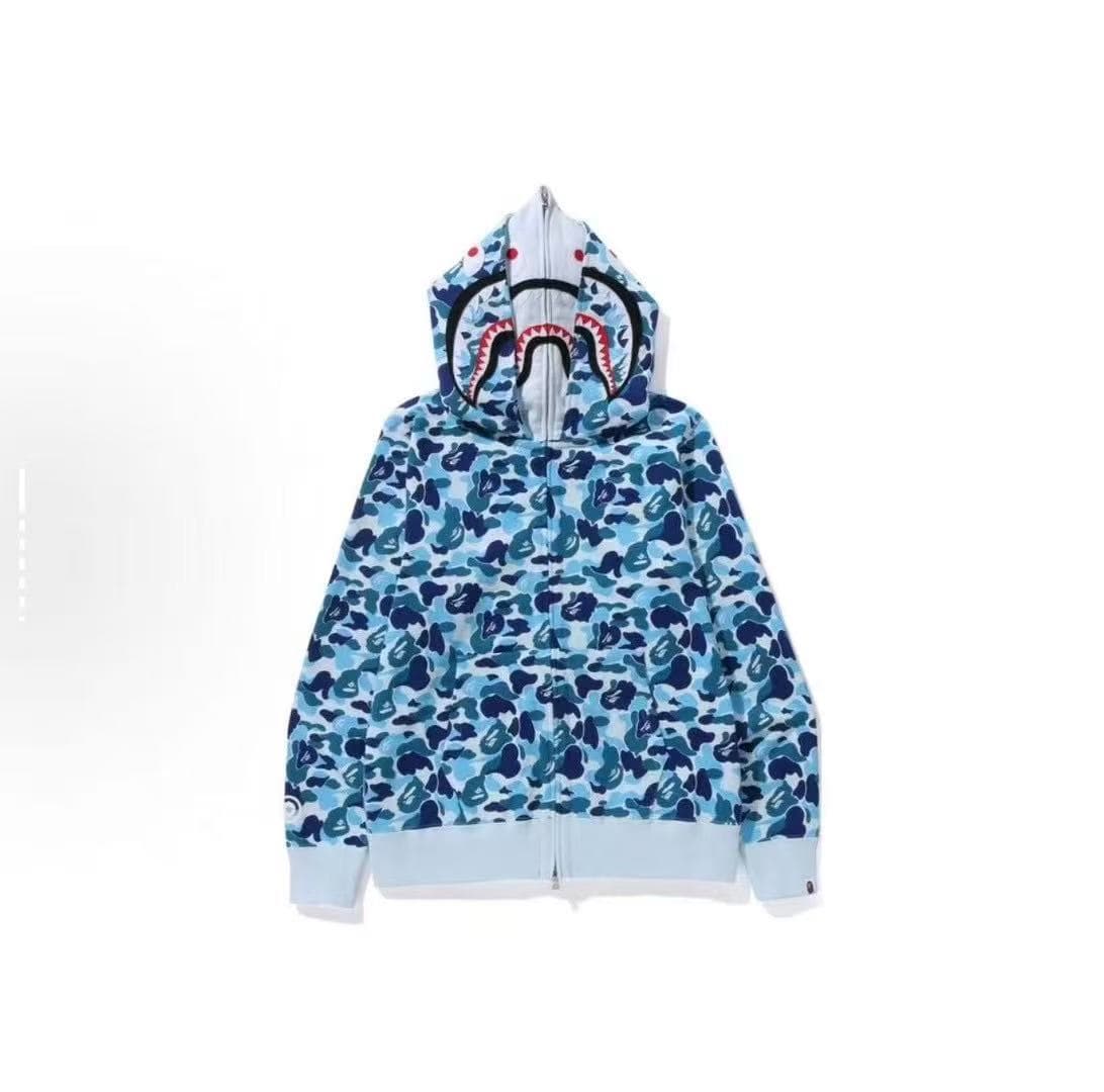 6770 camouflage blue double hat