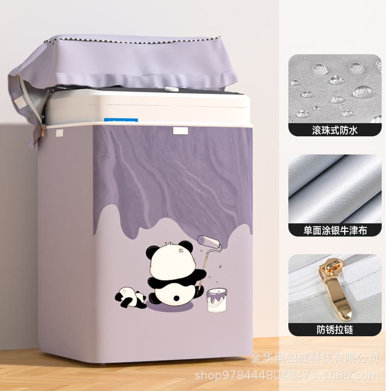 Pulsator open-purple panda [dual-use adhesive zipper]