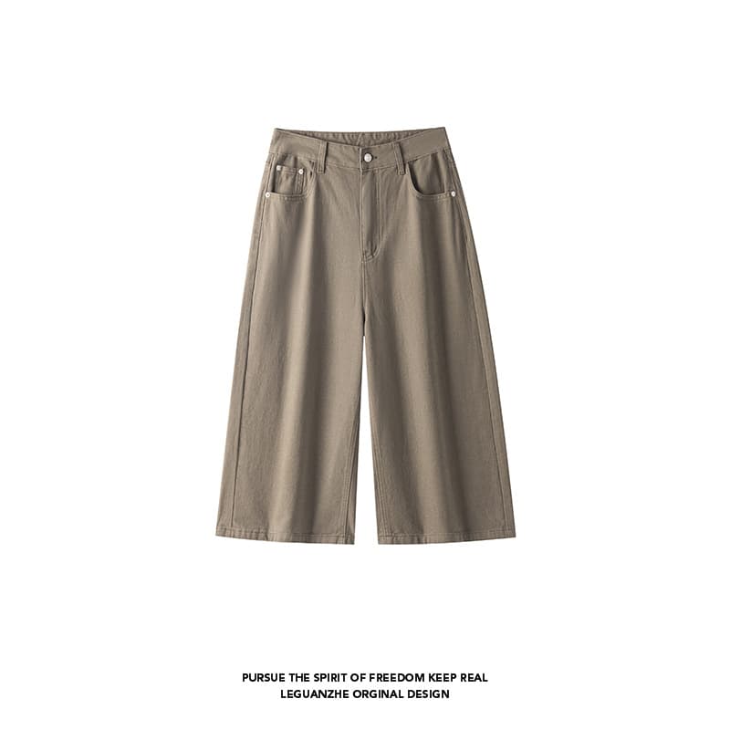 Brown [cropped pants]