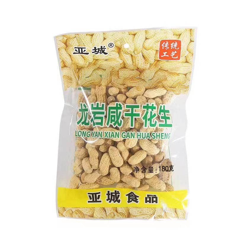 Fujian Longyan Asia City 180g Garlic Peanut Snacks Wholesale Bagged Nuts Roasted Seeds and Nuts 3