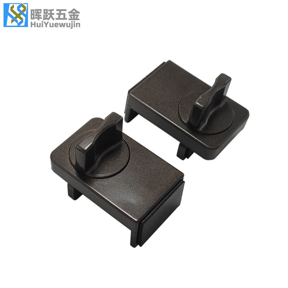 Window Lock Aluminum Alloy Screen Window Door and Window Lock Sliding Door and Window Kids Protection Safety Lock Artifact Anti-Theft Limiter 5