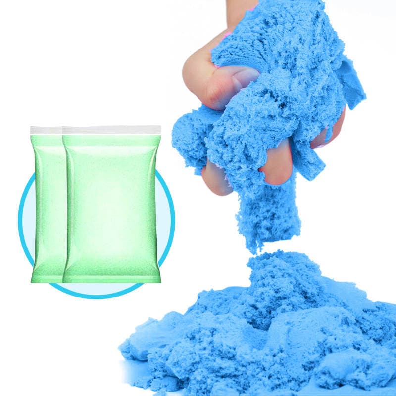 Aoyu children's space sand toy pull sand amusement park thousand silk cotton sand genuine goods starry sky magic color sand wholesale 4