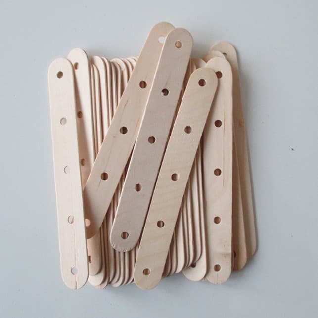 Original color 5-hole ice cream stick 1 pack