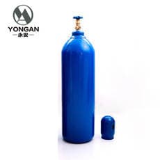 Yong'An Oxygen Bottle 40 Liters Oxygen Bottle 50 Liters Argon Cylinder 40 Liters Oxygen Storage Tank High Pressure Seamless Steel Cylinder Gas Tank 3