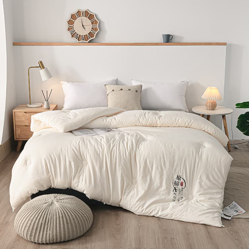 Raw cotton White [60% soybean protein fiber]]