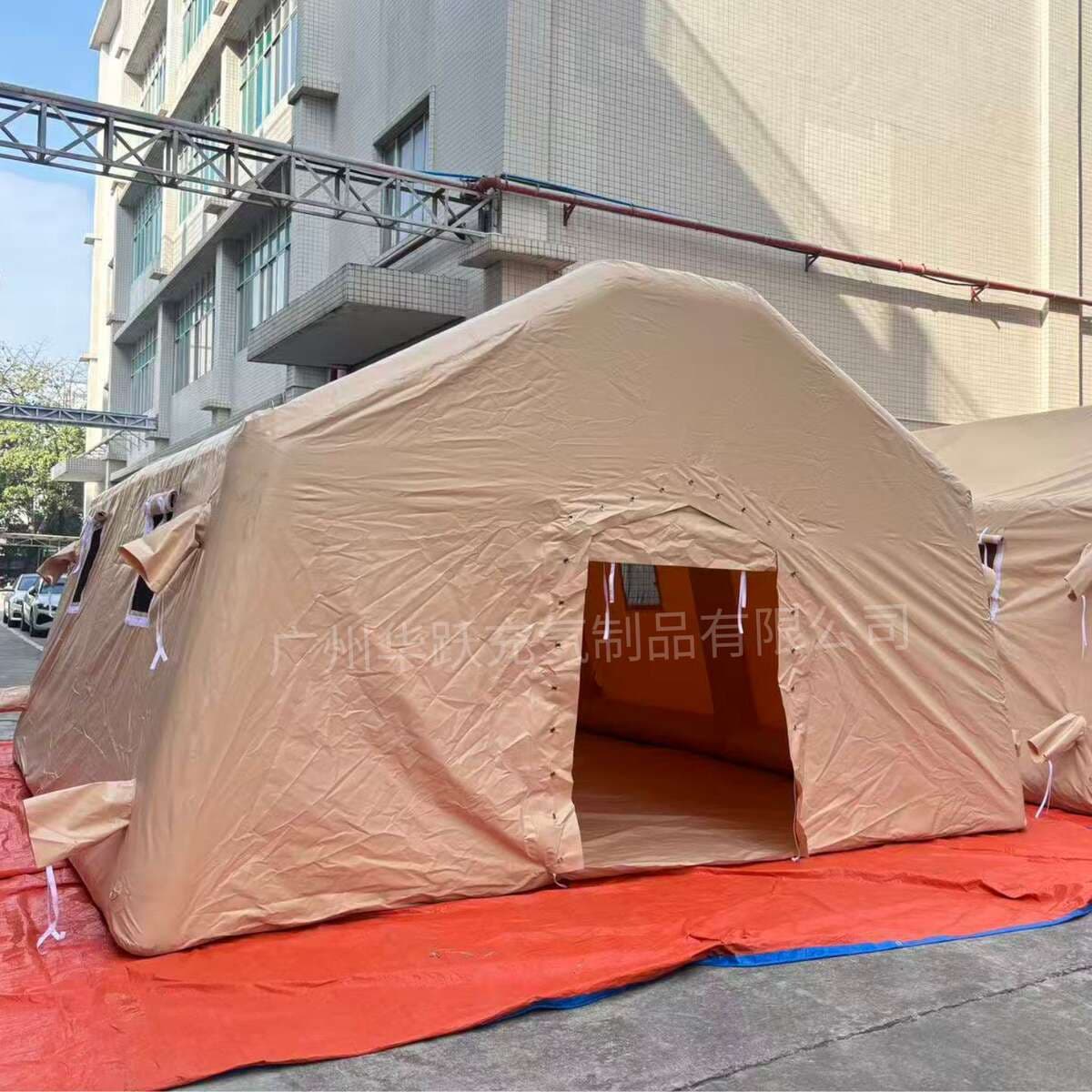 Inflatable Tents, Disaster Relief Materials Storage Tents, Flood and Earthquake Resistant Safety Emergency Fire Tents 4