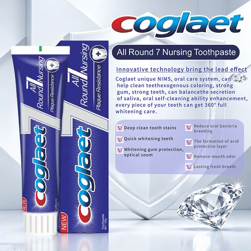 100g english version of corugne full-effect toothpaste (not sold in china)