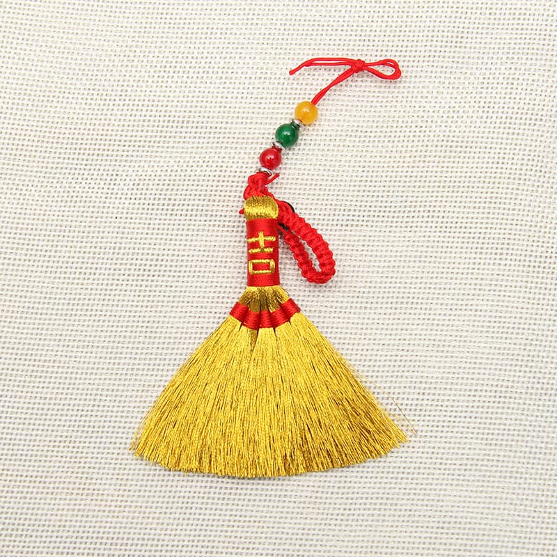 Ji character straight plus beads