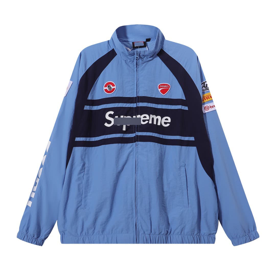 Ducati blue [jacket]