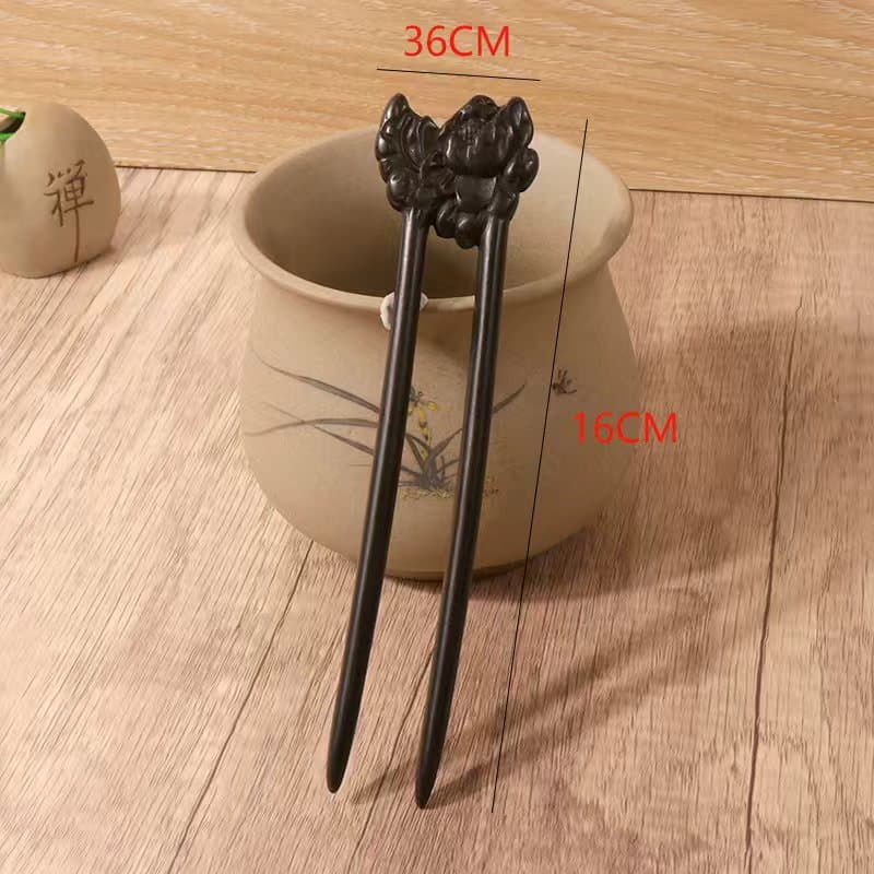 Ebony hairpin---19 styles (length 16cm)