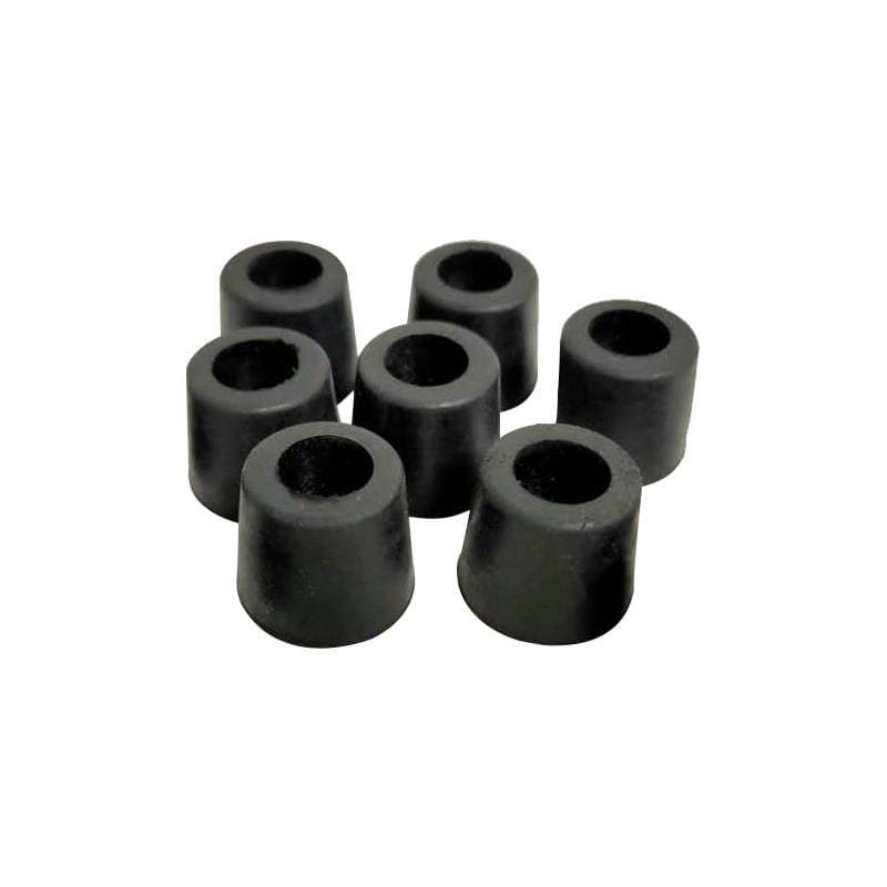 Rubber plug cone rubber plug hole plug black shock-absorbing foot pad construction site exterior wall PVC pipe plug rubber plug 5