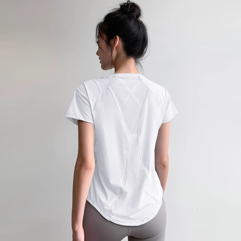 White short sleeves