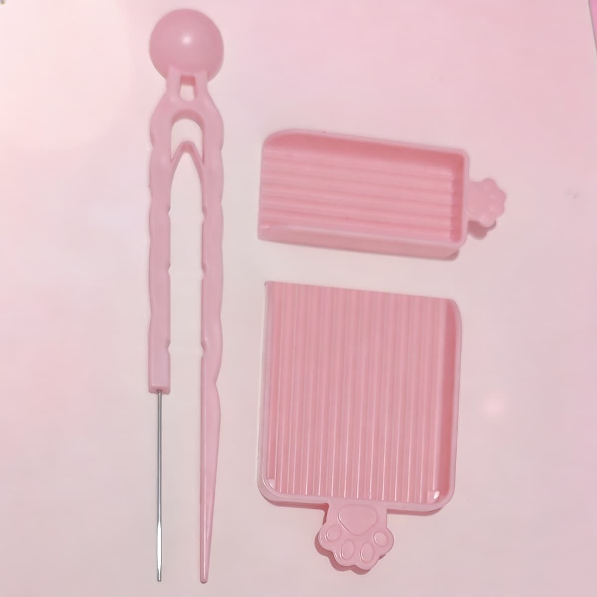 3-piece set of bean picking tools [bean needle - large and small bean shovel]