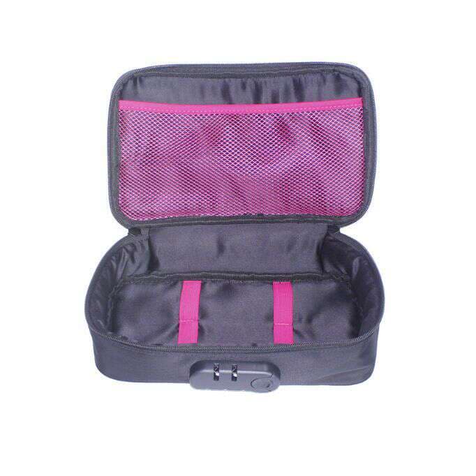 Portable combination lock large capacity storage bag wear-resistant tool bag for business trip personal items hand bag bag 2