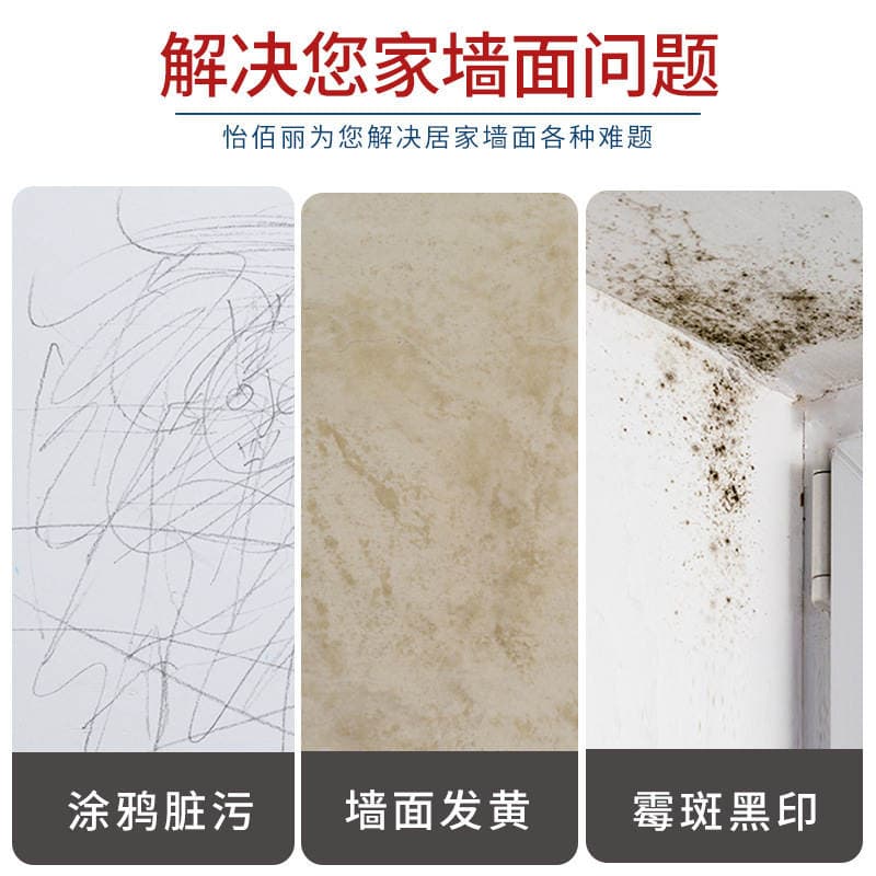 Roller Paint, Small Roller Brush, Wall Repair Paste, Dirt Cover, Old Wall Color Change, Renovation Paint, Eco-Friendly Latex Paint, Interior Wall Paint 2