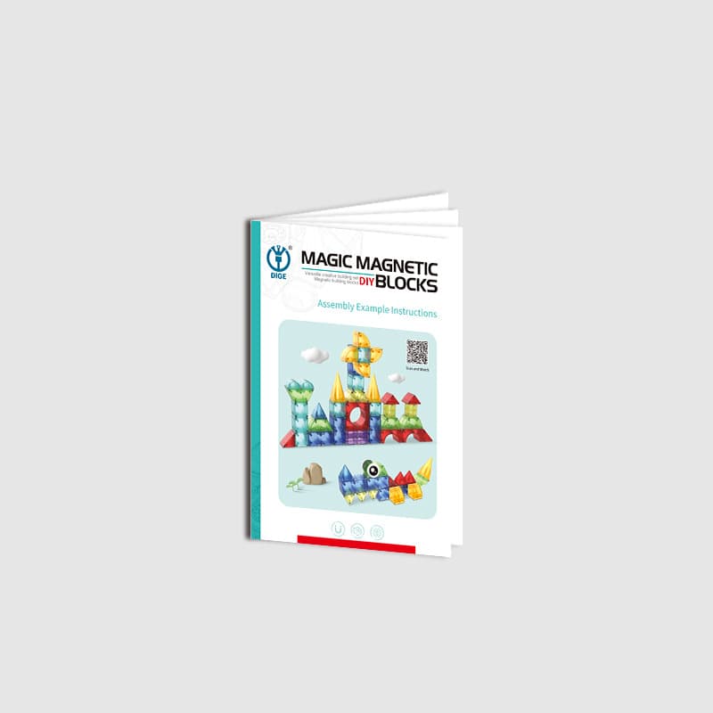 Magnetic building blocks instructions