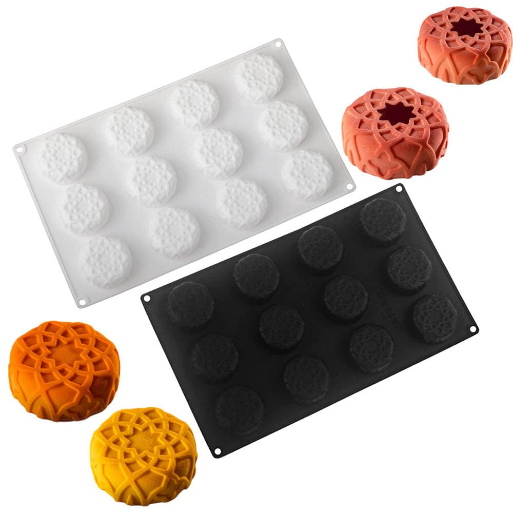 Shenhong's New 6-Link Dahab Totem Mousse Silicone Mold Chocolate Cake Art Baking French Dessert 1