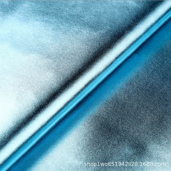 R61PU metal leather artificial leather fabric 40 in stock colors supply R61 waterproof leather textile fabric environmental protection