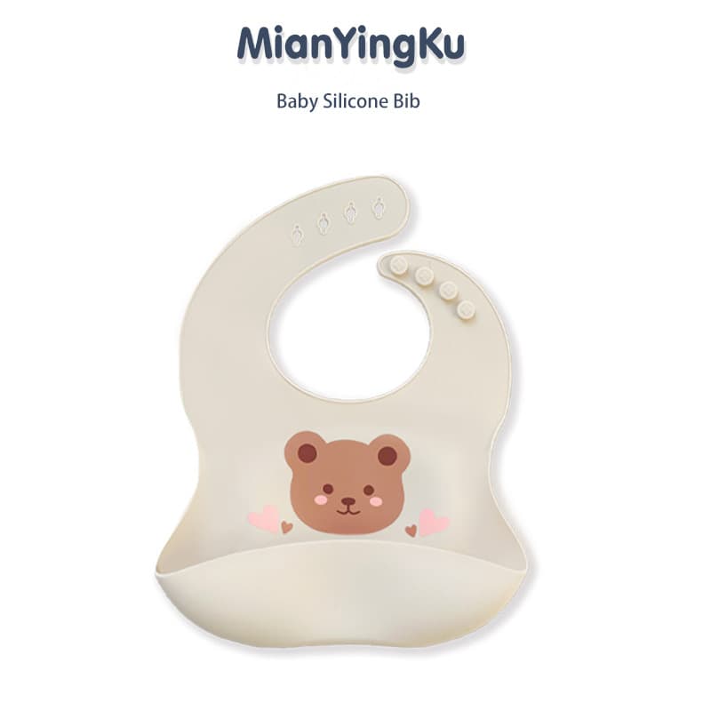 Silicone bib original bear