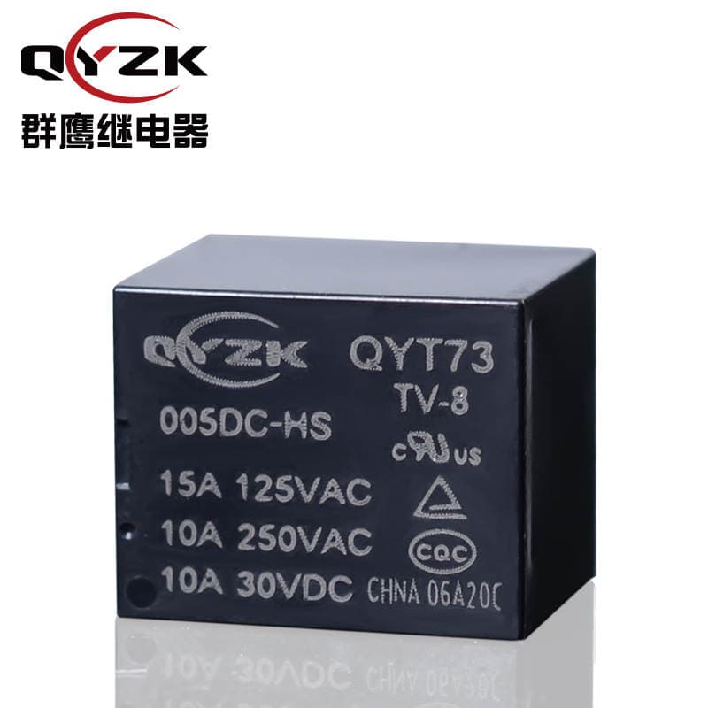 Manufacturer Wholesale T73 Power Relay 5V/12V/24V/48V Four-Pin Normally Open Small T73 Home Appliance Relay 3