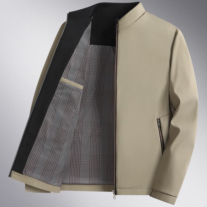 Khaki (stand collar)