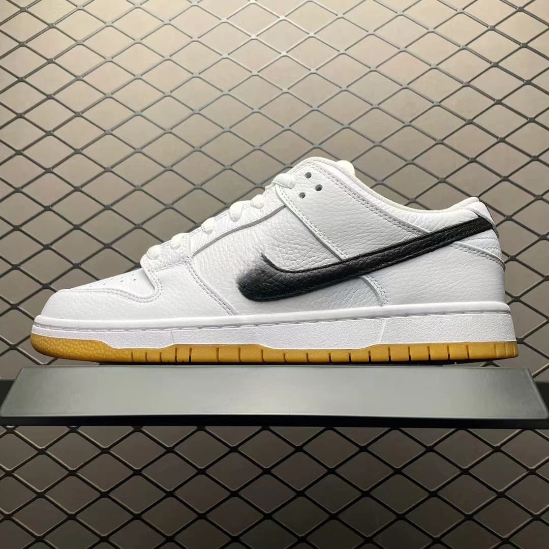 Dunk white raw rubber