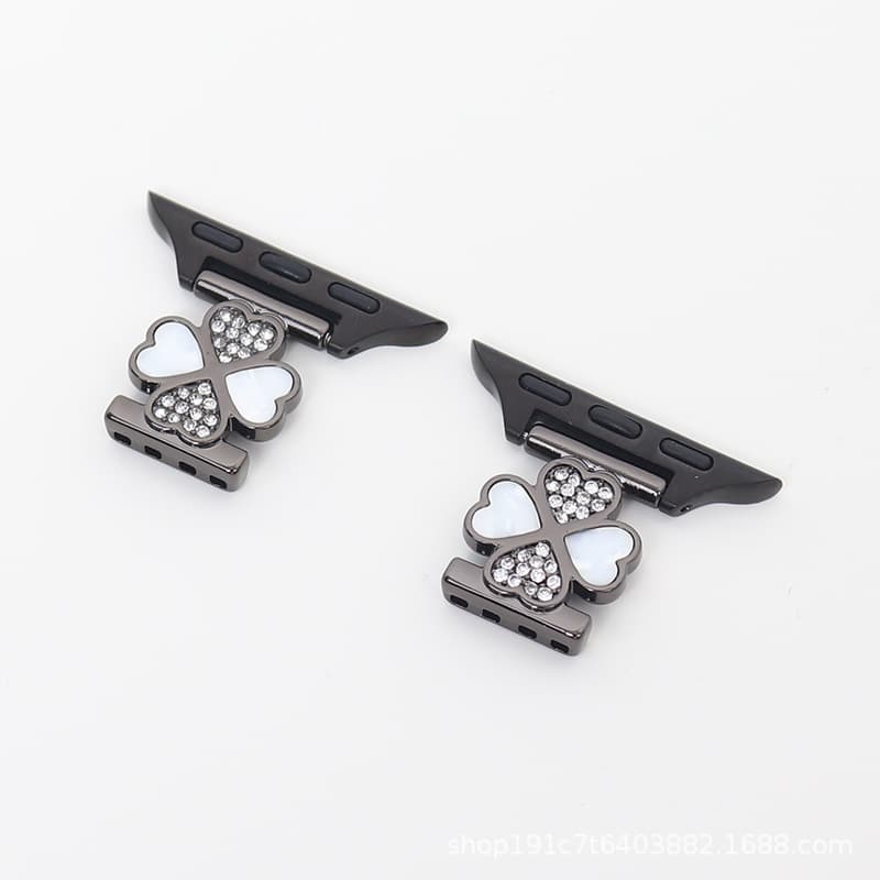 Four-leaf clover-black