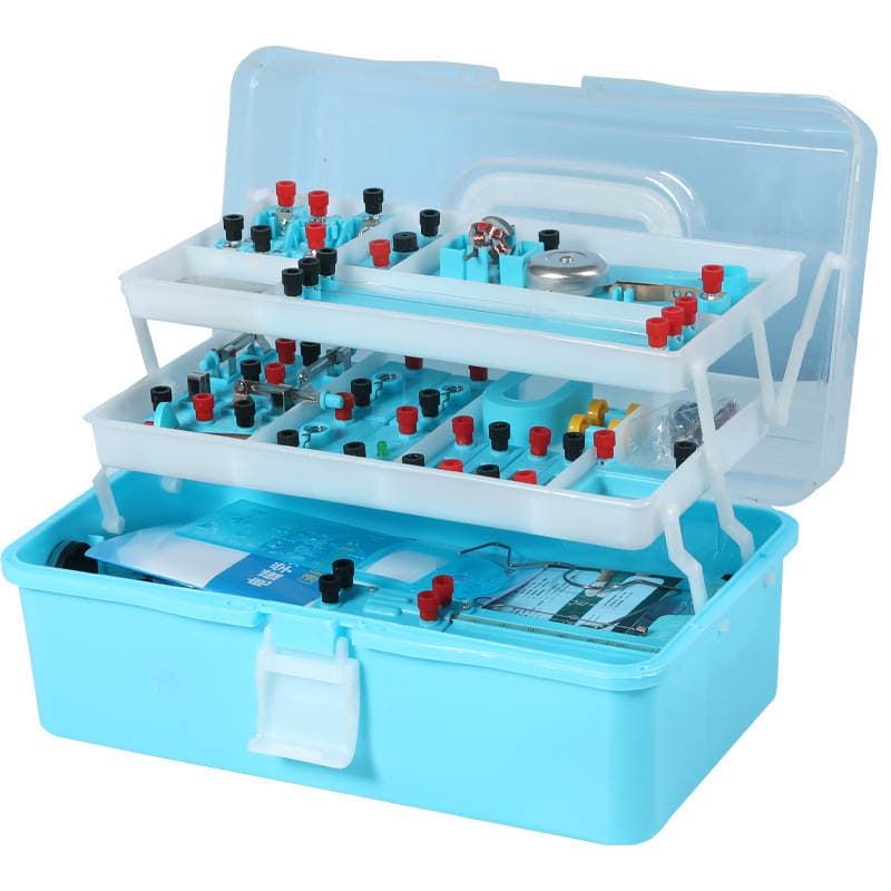 Junior High School Physics Electromagnetism Experimental Equipment Set High School Entrance Examination Physics Experimental Equipment Electromagnetism Optomechanics Experimental Box 5