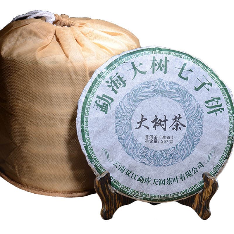 Yunnan Menghai Pu'Er xam çay presi, "Böyük Ağac Çayı", 357 q 5