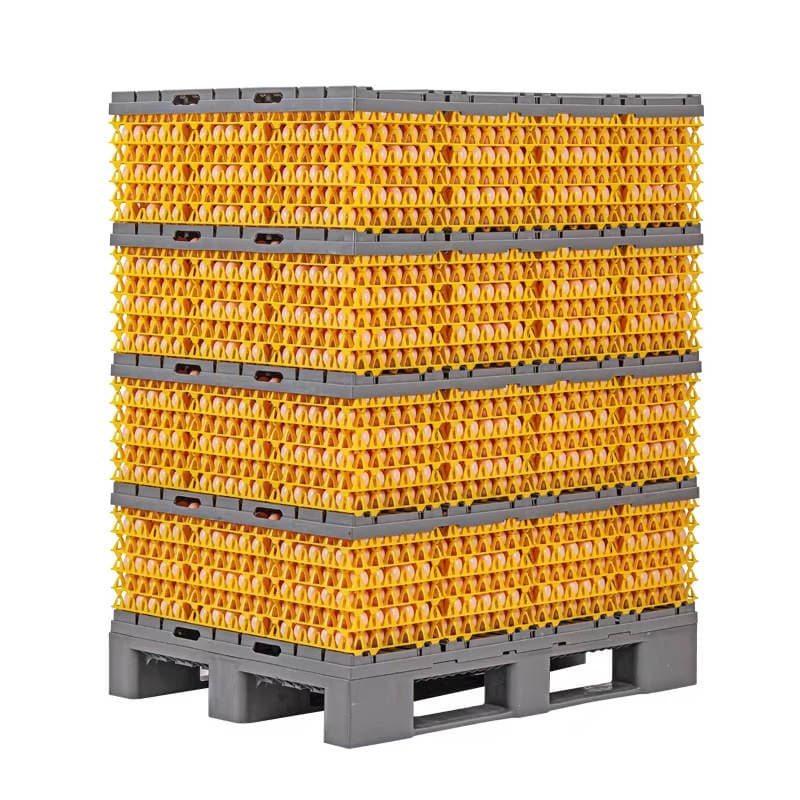 Egg Turnover Transport: 30 Egg Dividers, Disposable Egg Trays Capable of Transporting 12,960 Eggs, Improving Egg Handling 1
