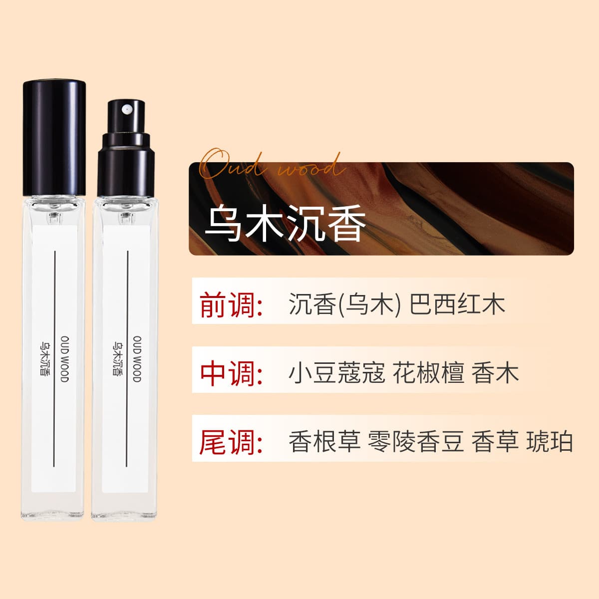 Ebony agarwood