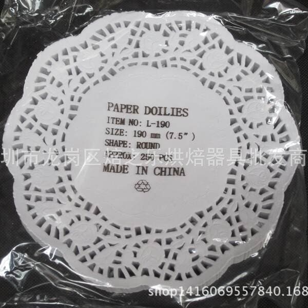 Round 7.5inch (Diameter 19cm) Flower Base Paper, Flower Pad Paper, Flower Paper, 8 Packs/Box