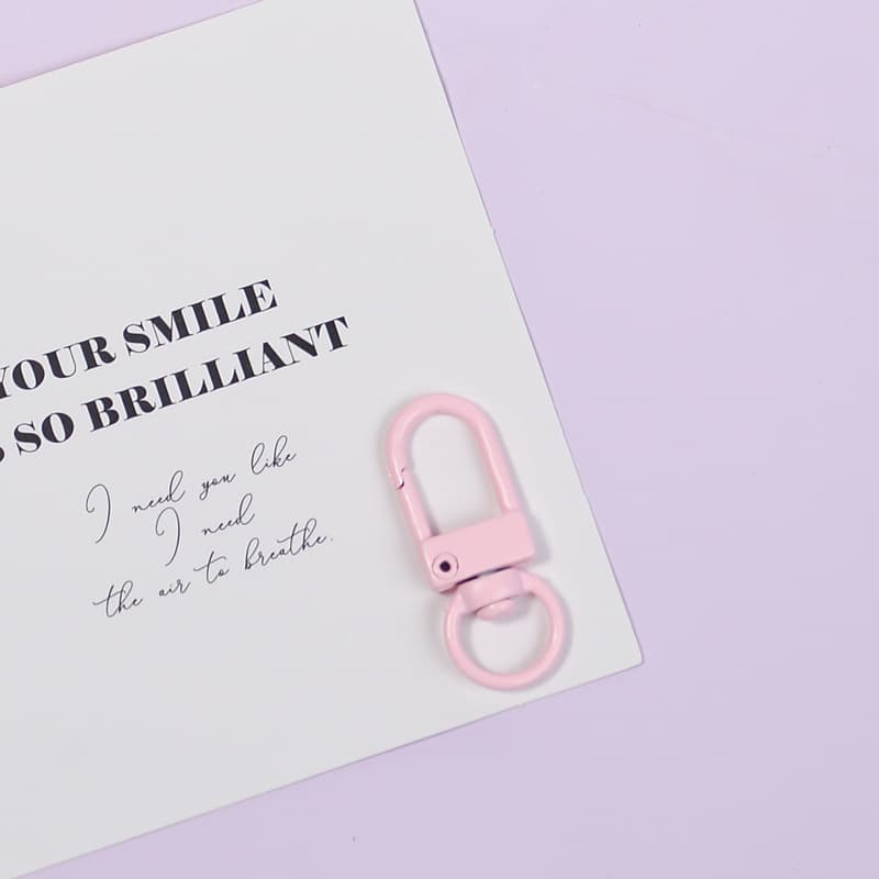 Light pink door buckle