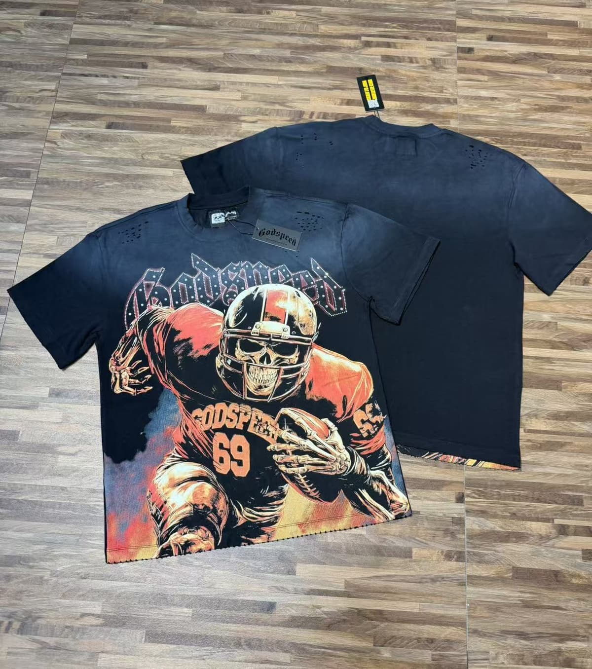 G6401 washed black