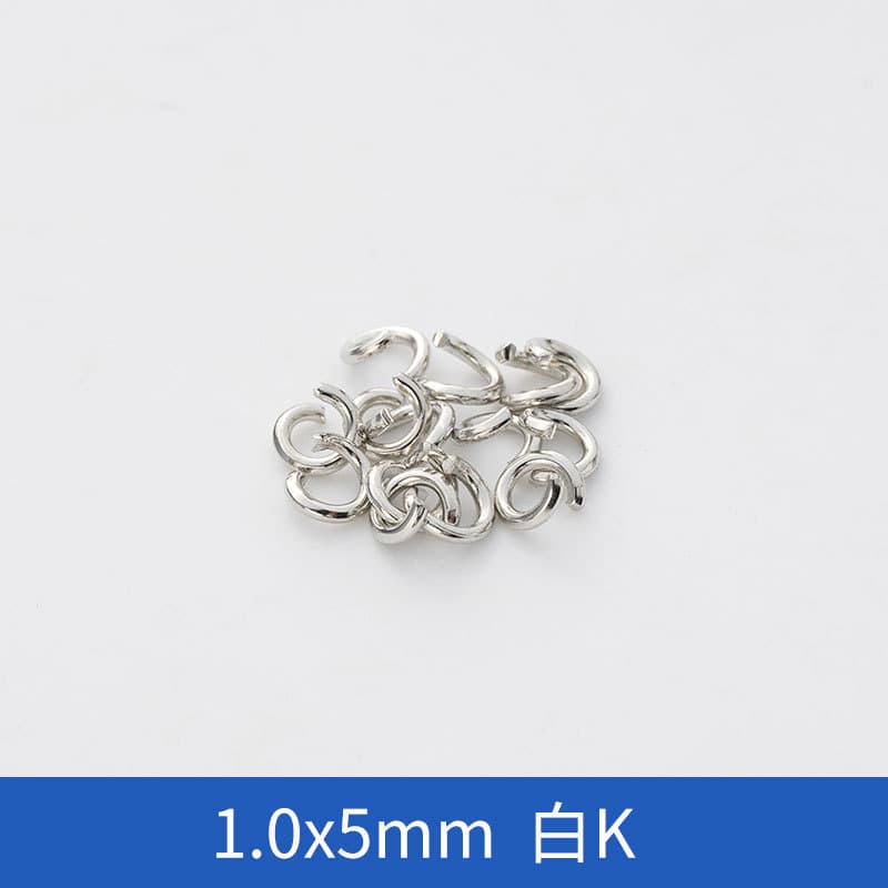 1.0*5mm nickel-free white K[100]