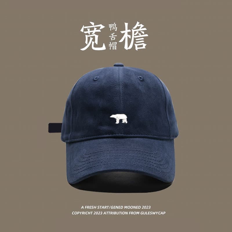 Bear label navy blue