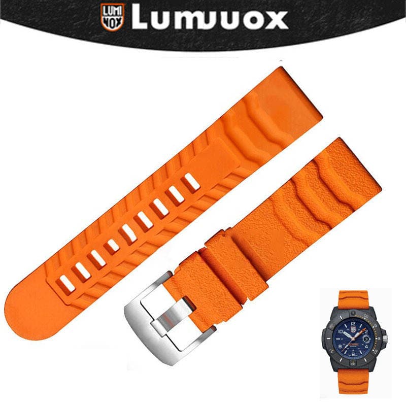 Lumiuox Navy 8821 Seal Assault Team üçün 24mm saat kəməri 1
