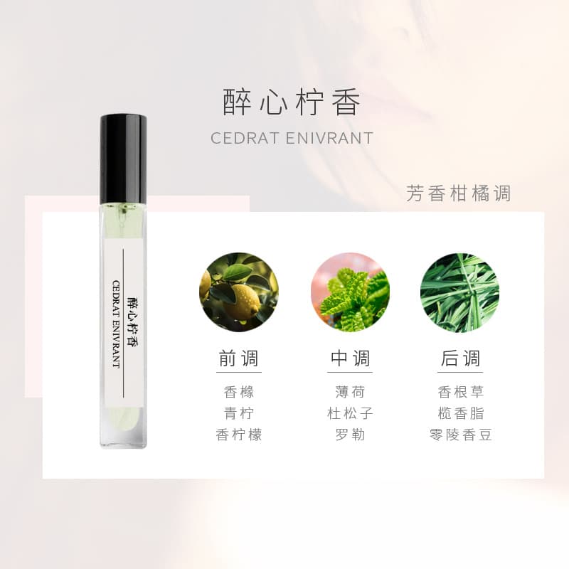 Intoxicated with lemon fragrance
